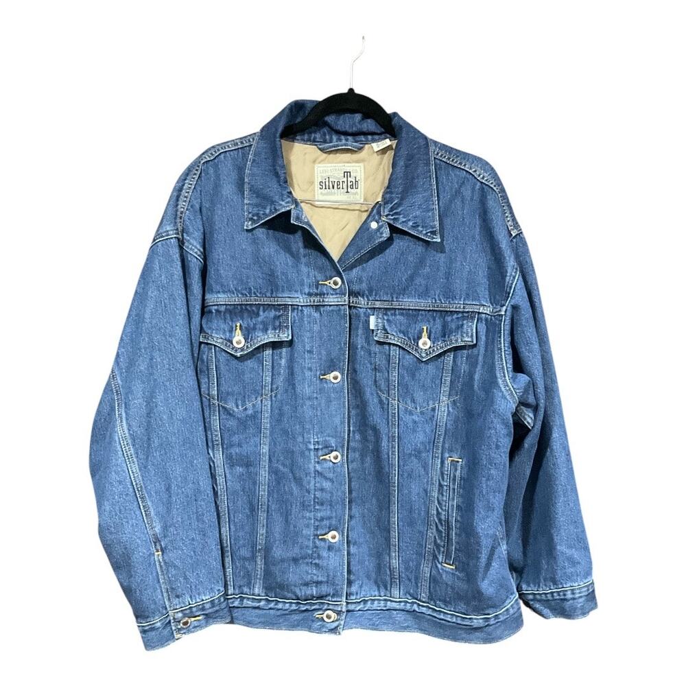 Levi’s Denim Jacket Heavy Silvertab XL Blue